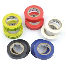 Set of electrical tape 12x10m - 10 pcs