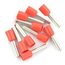 4.0/12mm insulated end ferrule - 10 pcs