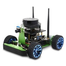 JetRacer ROS AI Kit B - 4-wheeled AI racing robot platform + Nvidia Jetson Nano Dev Kit - Waveshare 23523