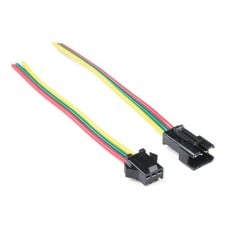 Connector for LED JST-SM (3-pin) strip, SparkFun CAB-14575