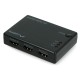 3x HDMI video switch - with remote control and IR receiver - microUSB port - Lanberg SWV-HDMI-0003