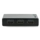 3x HDMI video switch - with remote control and IR receiver - microUSB port - Lanberg SWV-HDMI-0003