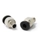 Quick connector with thread M6 for 4mm PTFE tube pipe
