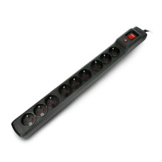 Power strip with protection Armac Multi M9 black - 9 sockets - 1.5m