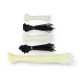 Cable ties black-white - 250 pcs