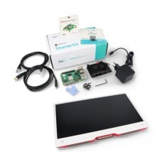 justPi Pro Kit with Raspberry Pi 5 8GB + SSD + Monitor + 32GB microSD + accessories