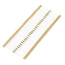 JustPi THT CF carbon resistor 1/4W 0Ω - 30 pcs