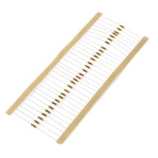 JustPi THT CF anglies rezistorius 1/4W 1.0kΩ - 30 vnt