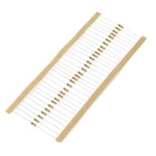 JustPi THT CF carbon resistor 1/4W 1Ω - 30 pcs