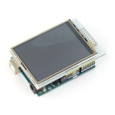 Jutiklinis ekranas TFT LCD 2.8'' 320x240px su microSD skaitytuvu Velleman VMA412 - priedėlis skirtas Arduino