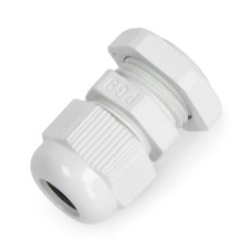 Sealed cable gland IP68 - PG9 thread - gray