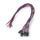 Cable, adapter 3x1 JST, 2mm raster - BLS 2.54mm raster - 5 pcs