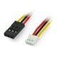 Cable, adapter 3x1 JST, 2mm raster - BLS 2.54mm raster - 5 pcs