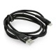 eXtreme Spider cable USB A - Lightning for iPhone/iPad/iPod - 1.5m - black