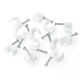 Set of cable holders 6, 7, 8, 9mm - 80 pcs white