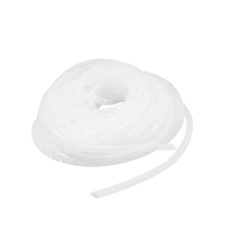 Cable organizer 8mm/10m - white