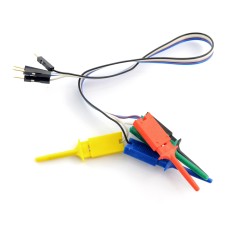 Cable set male plug with hooks - 5 pcs