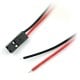Set of 5 wires with 2pin female plug, 2.54mm raster - 40cm