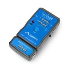 Tester RJ45/RJ11/RJ12/USB - Lanberg NT-0403