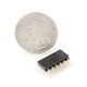 Cut-out socket angular 1x6 pins 2.54mm - 5pcs