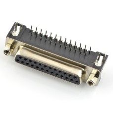 Angled D-SUB 25 - female socket