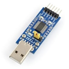 Keitiklis USB-UART FTDI FT232RL, USB kištukas, Waveshare 6170