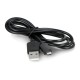 MicroUSB laidas KK21 - 1m - juodas