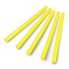 Hot glue 11.2/200mm Megatec - yellow - 5 pcs