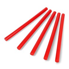 Hot glue 11.2/200mm Megatec - red - 5 pcs