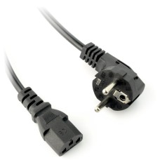 IEC power supply wire for PC - black
