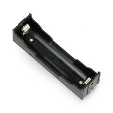 Cell holder for 1 x 18650 battery without wires