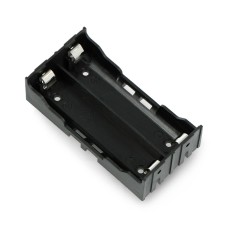 Cell holder for 2 x 18650 battery without wires