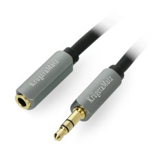 Kruger&Matz AUX - AUX 3.5mm kabelis 1.8m Juodas