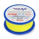 Kynar sidabro dengtas vario surinkimo kabelis - 0.25 mm / AWG 30 - geltonas - 50 m 