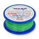 Montavimo laidas Kynar sidabruotas varis - 0.25 mm/AWG 30 - žalias - 50 m