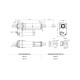 LA50 2000N elektrinė pavara 35 mm/s 24 V - 50 cm eiga LA50 2000N elektrinė pavara 35 mm/s 24 V - 50 cm eiga