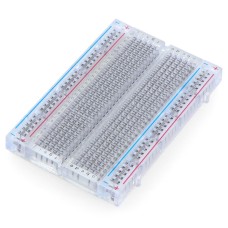 Breadboard - 400 holes transparent