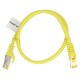 Lanberg Ethernet Patchcord S/FTP 6a 0.5m Yellow Lanberg Ethernet Patchcord S/FTP 6a 0.5m Yellow