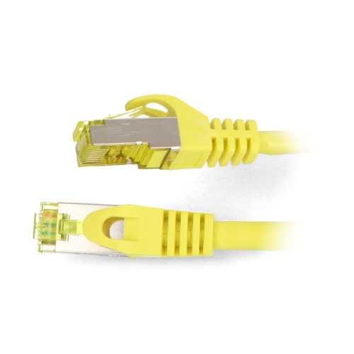 Lanberg Ethernet Patchcord S/FTP 6a 0.5m Yellow Lanberg Ethernet Patchcord S/FTP 6a 0.5m Yellow