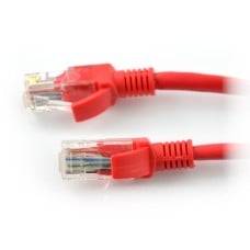 Lanberg Ethernet Patchcord UTP 5e 1.5m - red 