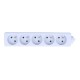 Power strip Lanberg white - 5 sockets - 1.5m