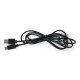 Lanberg cable USB A 2.0 - USB C black - 1.8m