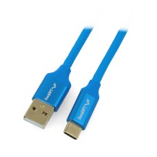 Lanberg USB laidas tipas A-C 2.0 mėlynas QC 3.0 - 0.5m