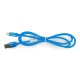 Lanberg USB Cable Type A - C 2.0 blue Quick Charge 3.0 - 1m
