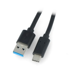 Lanberg USB laidas tipas A-C 3.1 juodas - 1.8m
