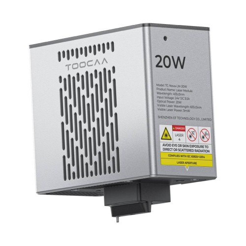 Lazerinės galvutės modulis TOOCAA NOVA braižytuvui - 20W Lazerinės galvutės modulis TOOCAA NOVA braižytuvui - 20W