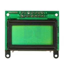 LCD ekranas 2x8 simbolių žalias su juodu rėmeliu - Pololu 356