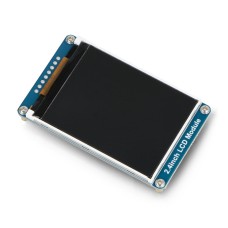 IPS 2.4'' 240x320px LCD display - SPI - 65K RGB - for Raspberry Pi, Arduino, STM32 - Waveshare 18366