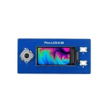 IPS LCD display 0.96'' 160x80px, SPI, 65K RGB, for Raspberry Pi Pico, Waveshare 19653