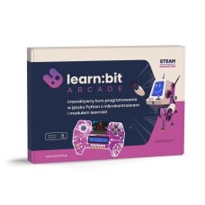 learn:bit Arcade – Python programavimo kursas – rinkinys su micro:bit